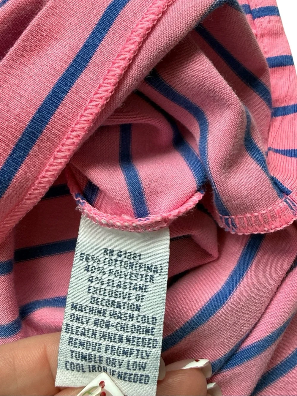 Polo Golf Ralph Lauren Mens Pink Blue Striped Performance Polo Shirt XL Golfcore - Picture 9 of 10